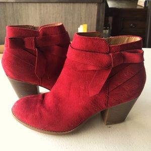 Red booties